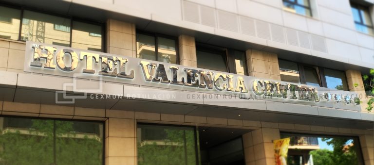 rotulación de fachadas en Valencia